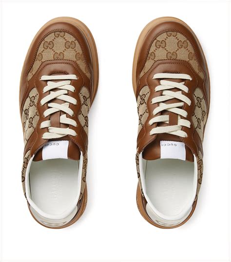 mens gucci monogram sneakers|shoes with g logo.